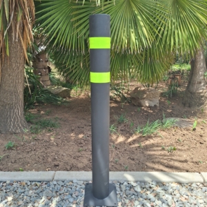 Photo of a reflective bollard in South Africa